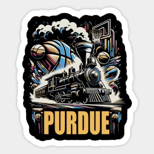 PURDUE Basketball Tribute - Basketball Purdure University Design Purdue Tribute - Basket Ball  Player Sticker